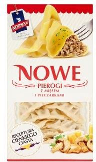 Konspol Nowe Pierogi Z Mięsem I Pieczarkami 230G - Ceny i opinie - Ceneo.pl