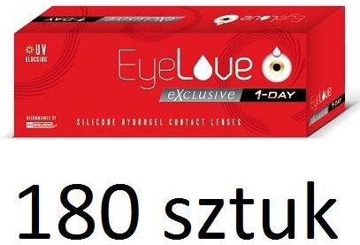 EyeLove Exclusive 1-Day 180 szt