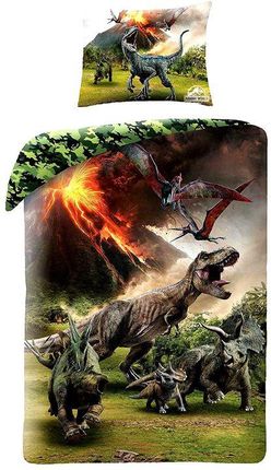 Świat Bajek Jurassic World Dinozaur Dinozaury Pościel 140x200Cm 5948