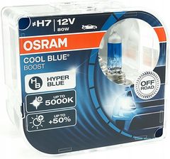 Osram Żarówki H7 Cool Blue Hyper Boost 80W 5000K - najlepsze Bezpieczniki samochodowe