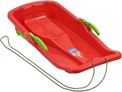 Zdjęcie Marmat Sanki Plastikowe Czerwone Z Hamulcem - Ząbki