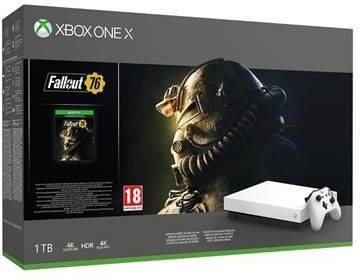 Microsoft Xbox One X 1Tb Biały + Fallout 76