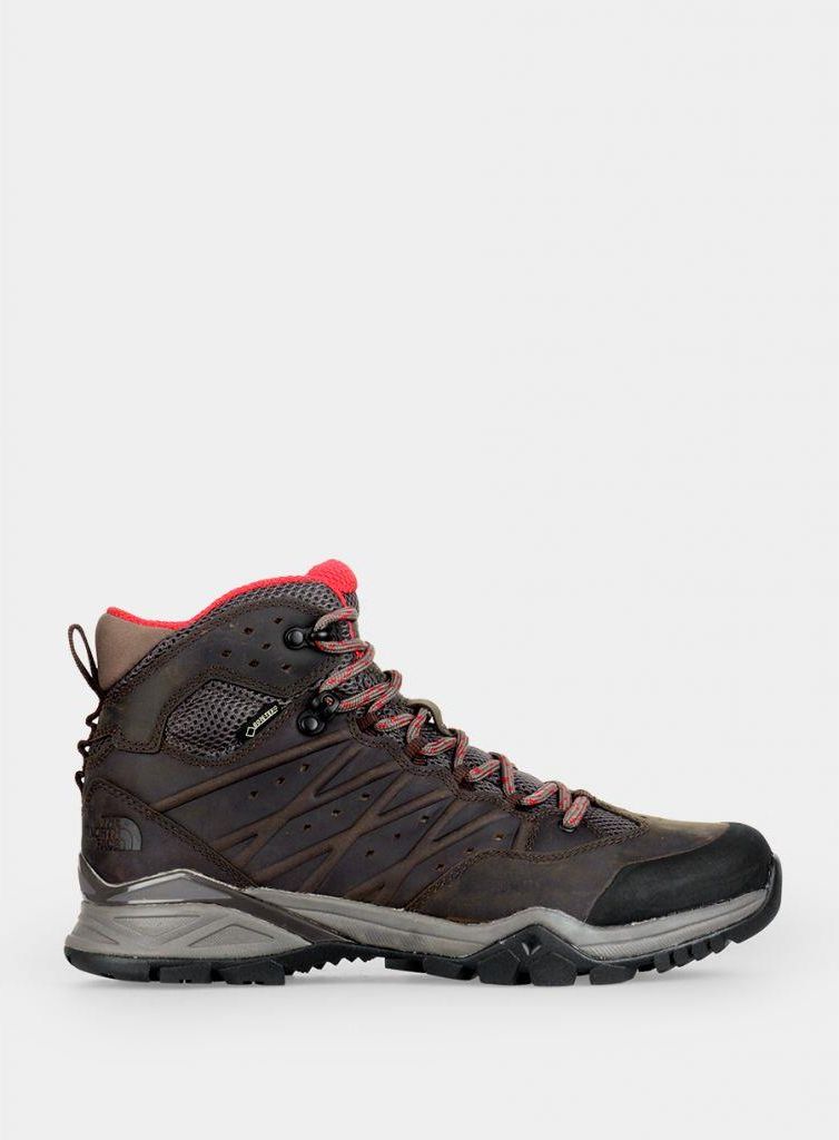 Buty trekkingowe The North Face Hedgehog Hike Ii Mid Gtx Bone Brown Rage Red - Ceny i opinie