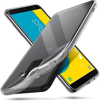 4Kom Etui Silikonowe Przezroczyste Do Samsung Galaxy J6 2018