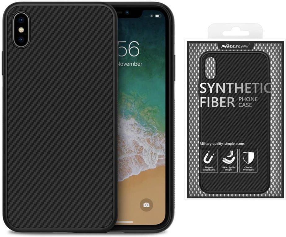 NILLKIN ETUI SYNTHETIC FIBER APPLE IPHONE XS MAX Etui Na Telefon