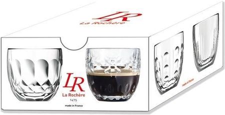 La Rochere Komplet Szklanek Do Espresso 100Ml 4 Sztuki  
