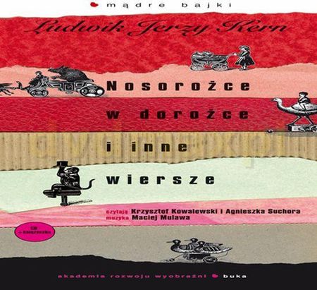 Nosorożce w dorożce i inne wiersze - Ludwik Jerzy Kern [AUDIOBOOK]