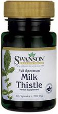 Zdjęcie Kapsułki Swanson Full Spectrum Milk Thistle 500 Mg 30 szt. - Gołańcz