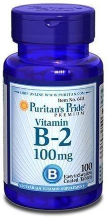 Puritan'S Pride Vitamin B-2 100Mg 100Tabl