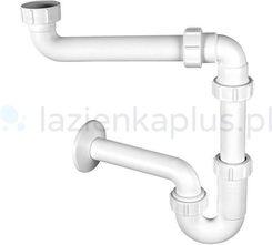 McAlpine Umywalkowy rurowy 1 1/4x32mm, bez spustu z przedłużką HC4PF-32SPS
