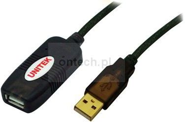 Unitek Y-260 wzmacniacz sygnału USB 2.0 10m