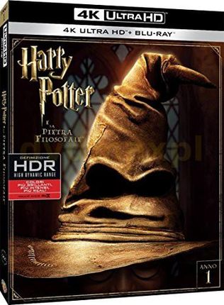 Harry Potter i Kamień Filozoficzny (IT) [Blu-Ray 4K]+[Blu-Ray]