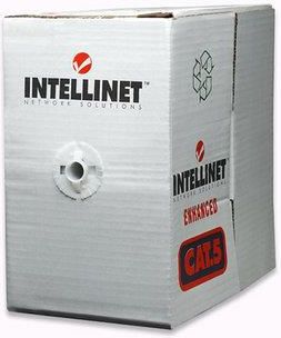 Intellinet Network Solutions skrętka UTP 4x2 kat. 5e drut CCA 305m szary (362320)