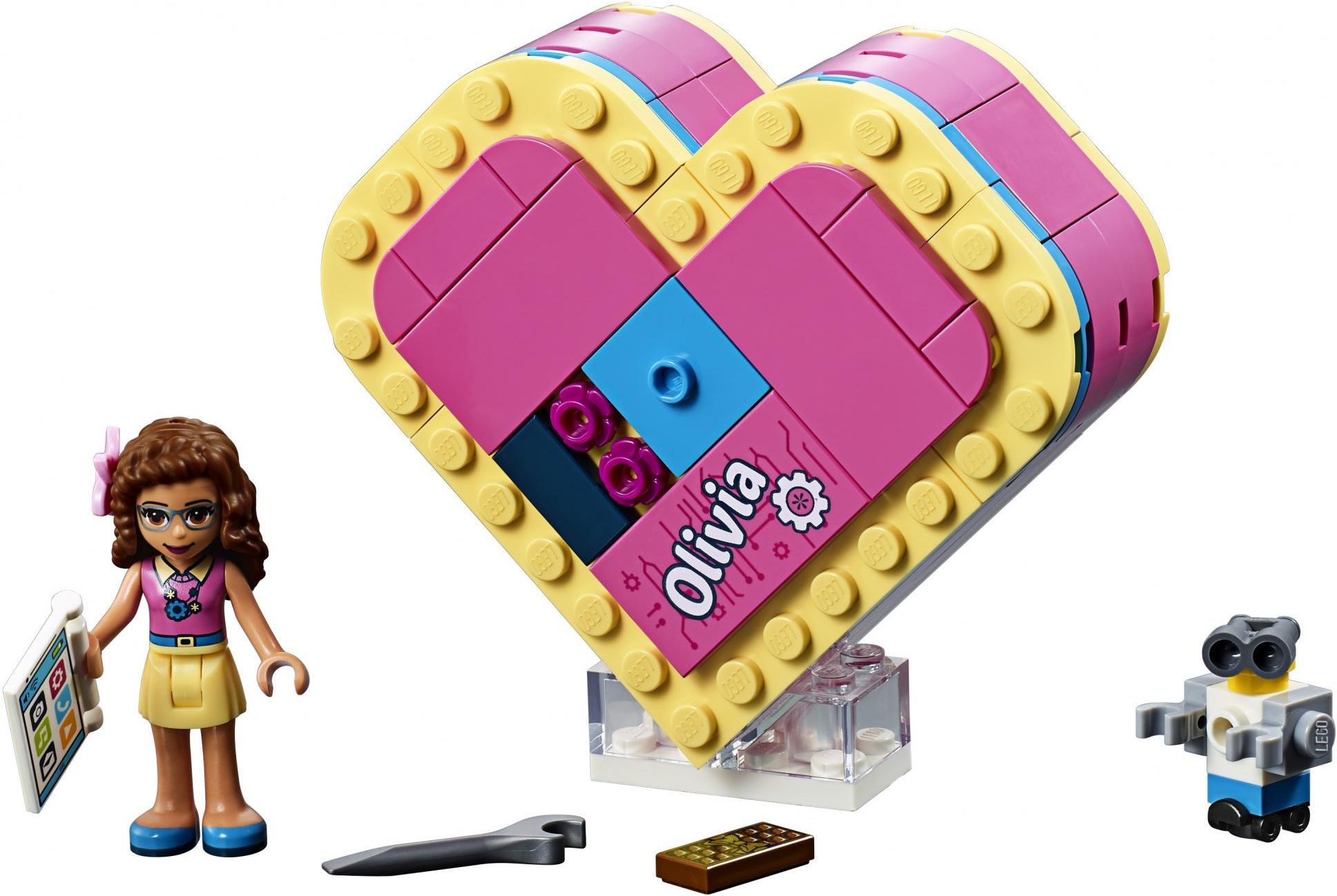 Klocki Lego Friends Pudełko W Kształcie Serca Olivii 41357 Ceny I