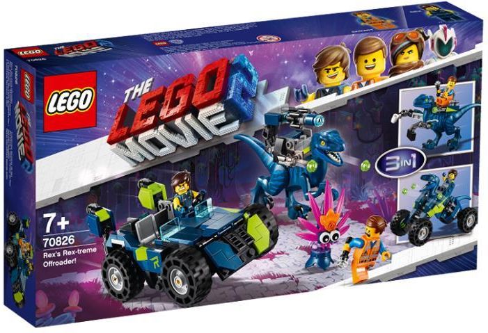 Klocki Lego Movie Terenówka Rexa 70826 Ceny I Opinie Ceneopl