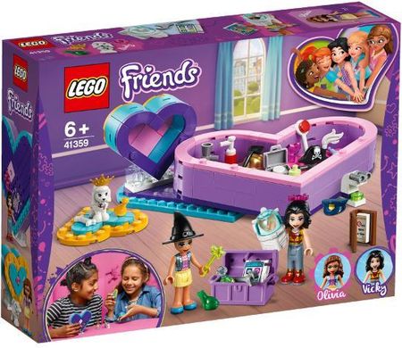 LEGO Friends 41359 Pudełko W Kształcie Serca Zestaw Przyjaźni 