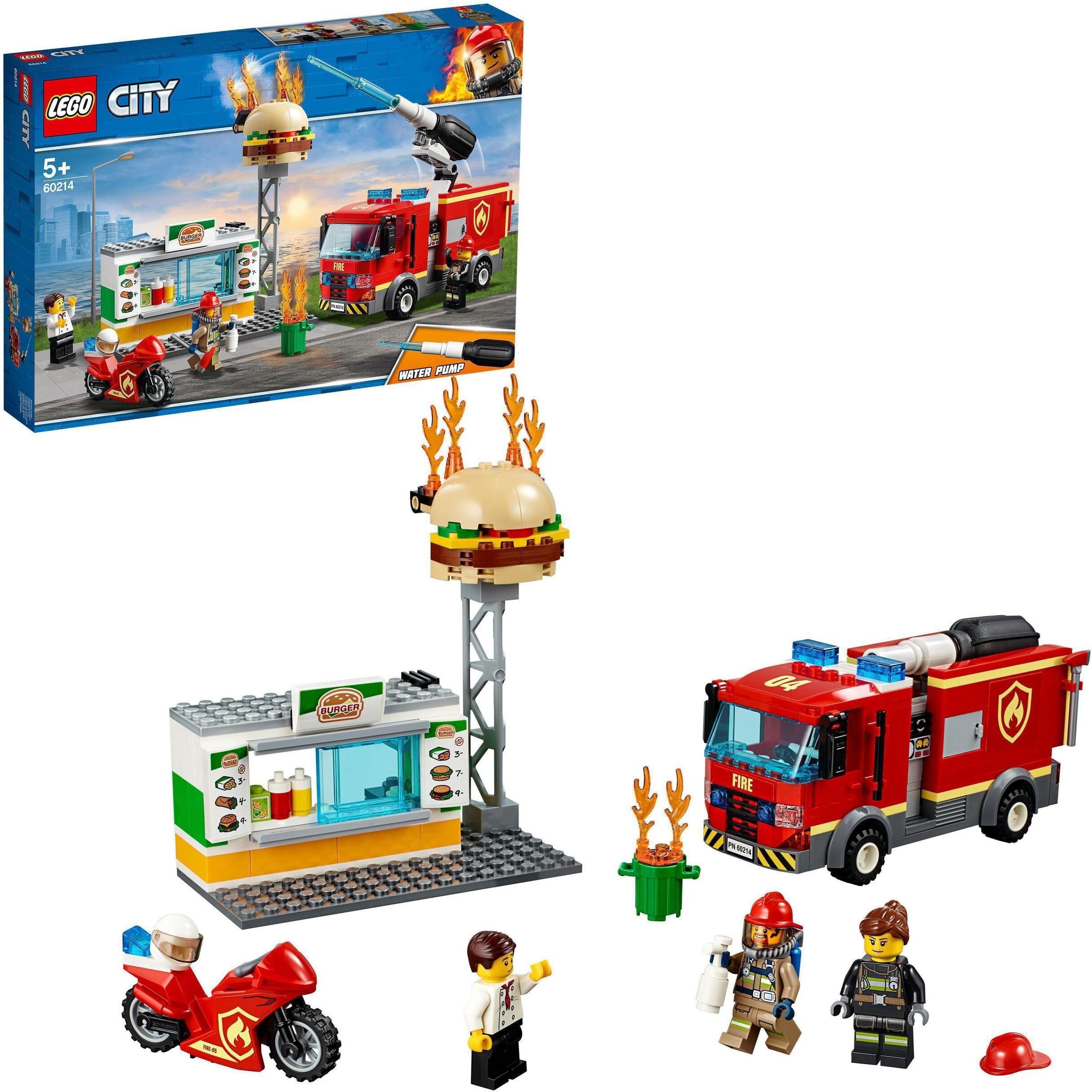 Klocki Lego City Na Ratunek W Płonącym Barze 60214 Ceny I Opinie