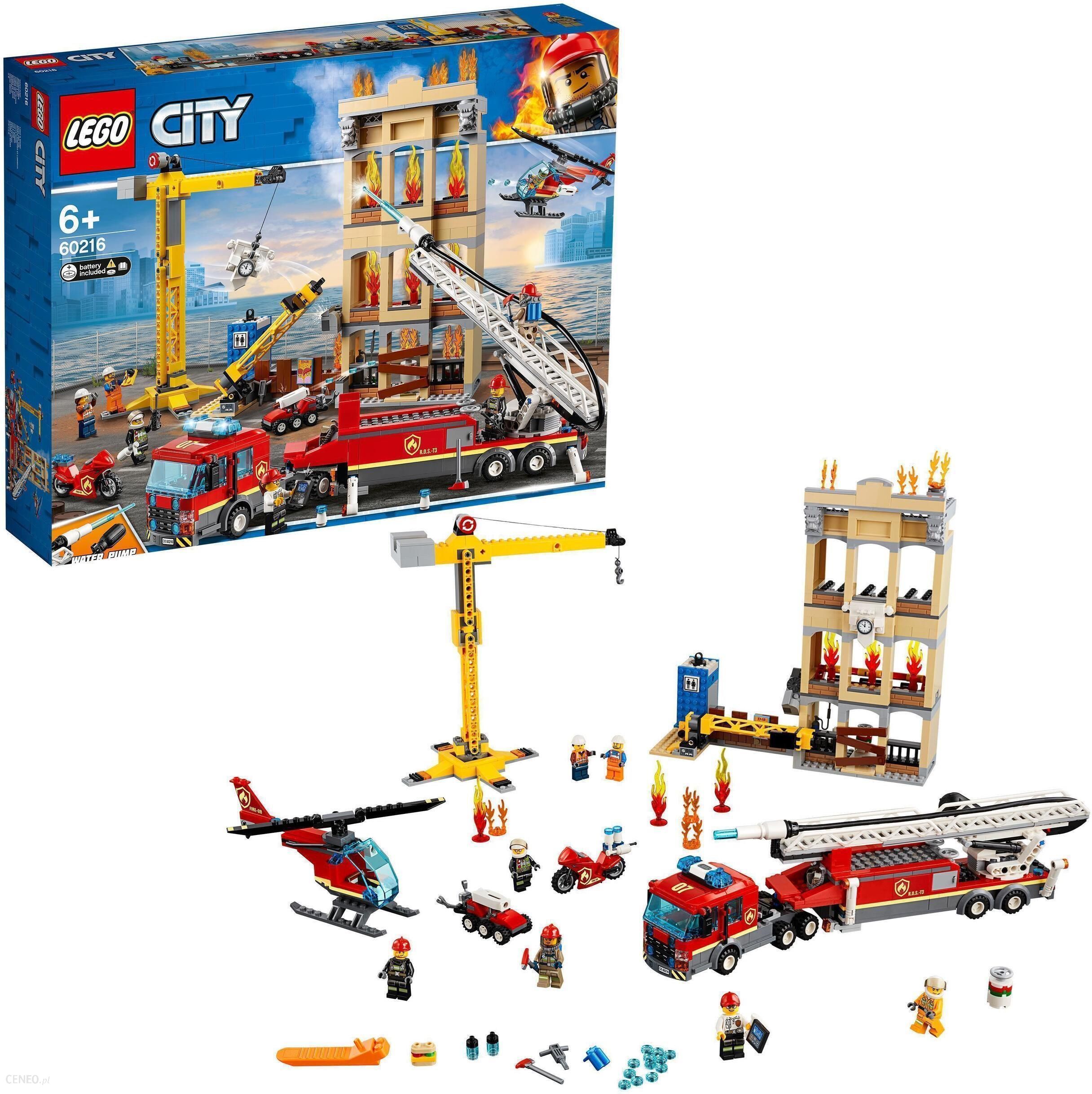 Lego 60216 City Straz Pozarna W Srodmiesciu Ceny I Opinie Ceneo Pl