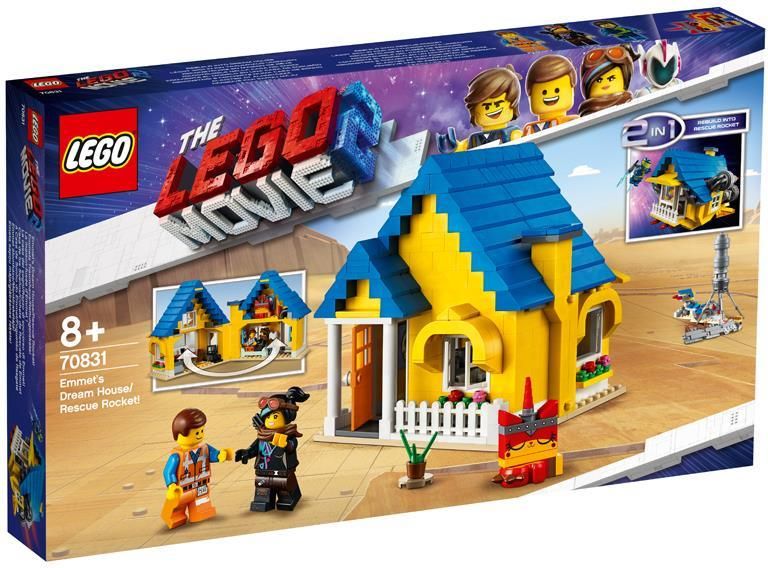 Klocki Lego Movie Dom Emmetarakieta Ratunkowa 70831 Ceny I Opinie