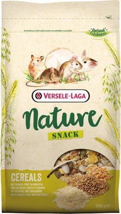 Versele Laga Snack Nature Cereals Prażone Zboża, Owoce I Warzywa 500G