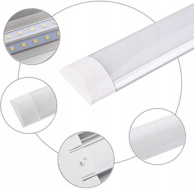 Fs Natynkowa Led 120Cm 36W Neutralna La007Fs - zdjęcie 1 Fs Natynkowa Led 120Cm 36W Neutralna La007Fs