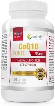 Wish Pharmaceutical Koenzym Coq10 Forte 100mg 120 kaps