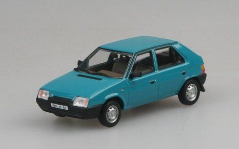 Skoda Favorit 136L Police CR 1988 - Abrex 1/43