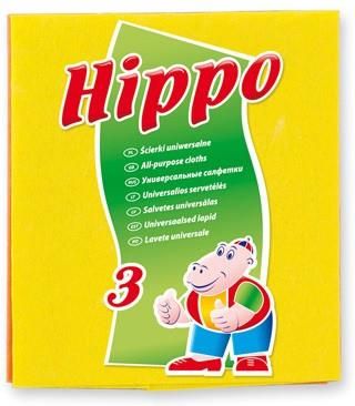 Hal Hippo Ścierki Uniwersalne A'3 Szt (Xp030)