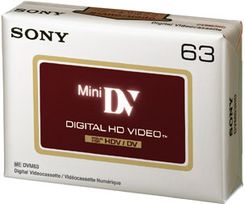 Zdjęcie Kaseta Sony MINI-DV HDV 63 min (DVM63HDV) - Poznań