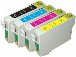 Print.ink Komplet tuszy do Epson Stylus D120 DX7000F SX515W TD-T0711 CMYK