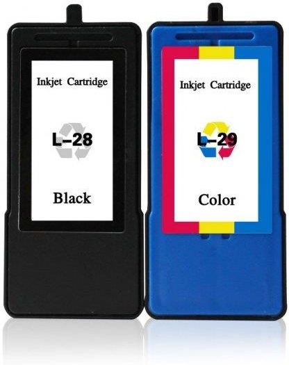 Tusz Print.ink Komplet tuszy do Lexmark X2500 X5490 Z845 28 + 29 TD ...