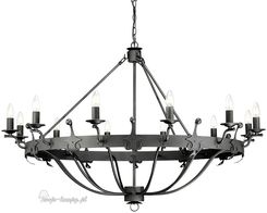 Zdjęcie Lighting Elstead Windsor Graphite Windsor12 Gr Żyrandol Windsor12Gr - Łapy