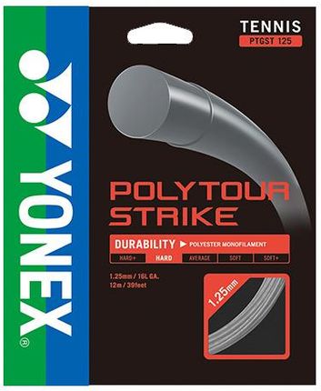 Yonex Naciąg 125Set 12M / Gray - Poly Tour Strike