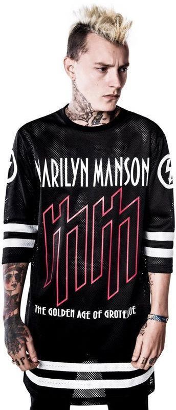 Kill Star Clothing Koszulka Hokejowa Kill Star - Marilyn Manson