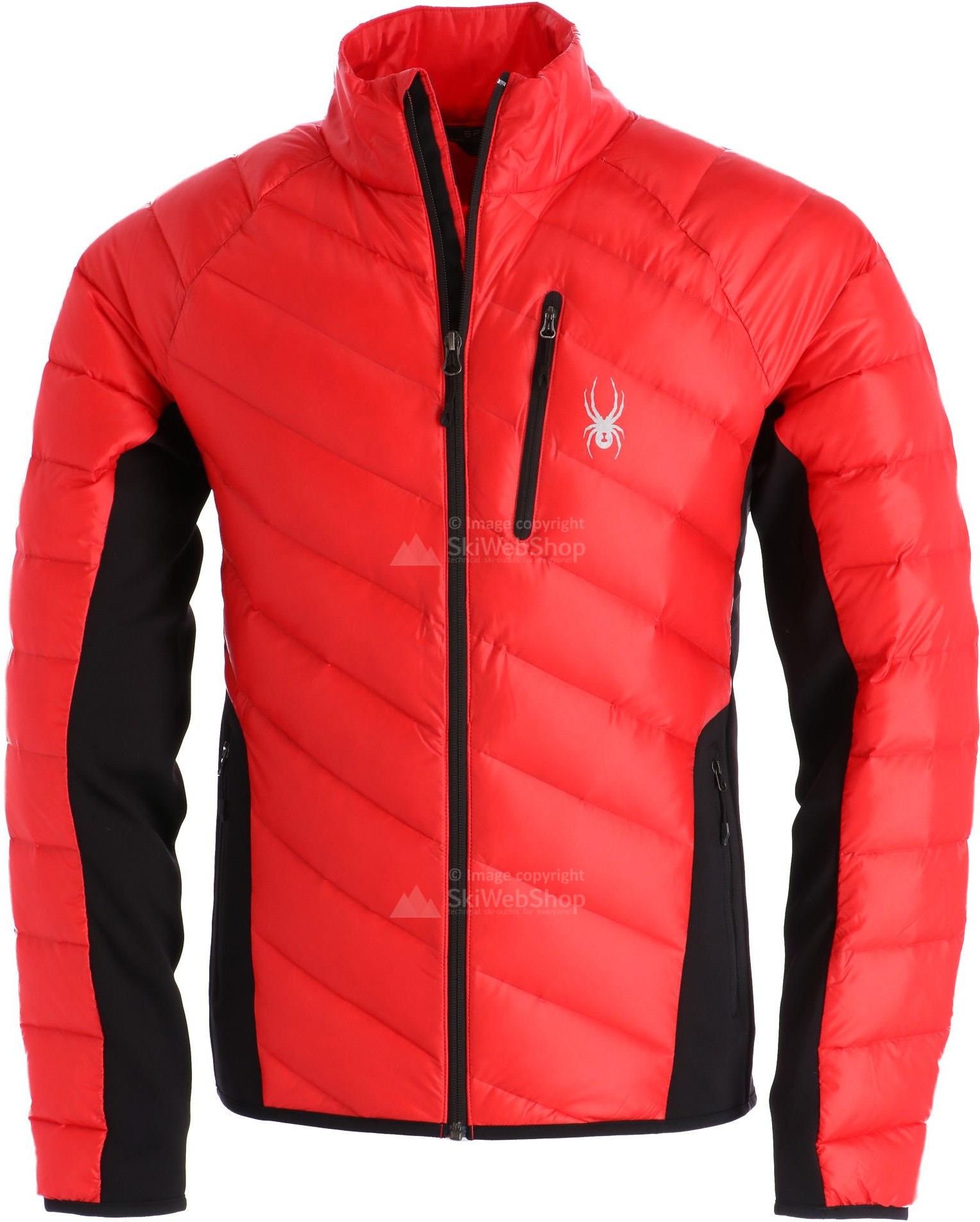 Ski Outfits Spyder Syrround Hybrid Full Zip Jacket Spyder Men's