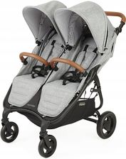 Valco Baby Snap Duo Trend Grey Marle Spacerowy - Wózki dla bliźniaków