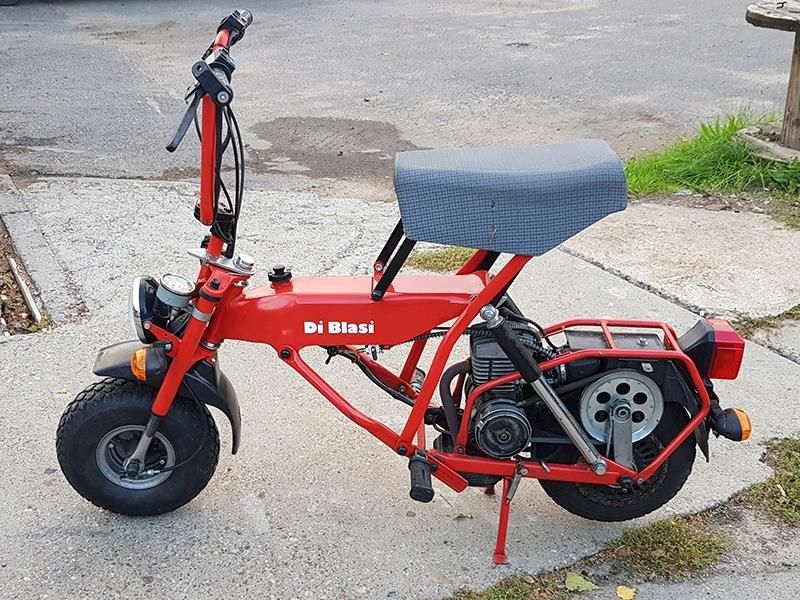 Motorower Składany DI BLASI R7 RARYTAS zabytek Opinie i ceny na Ceneo.pl