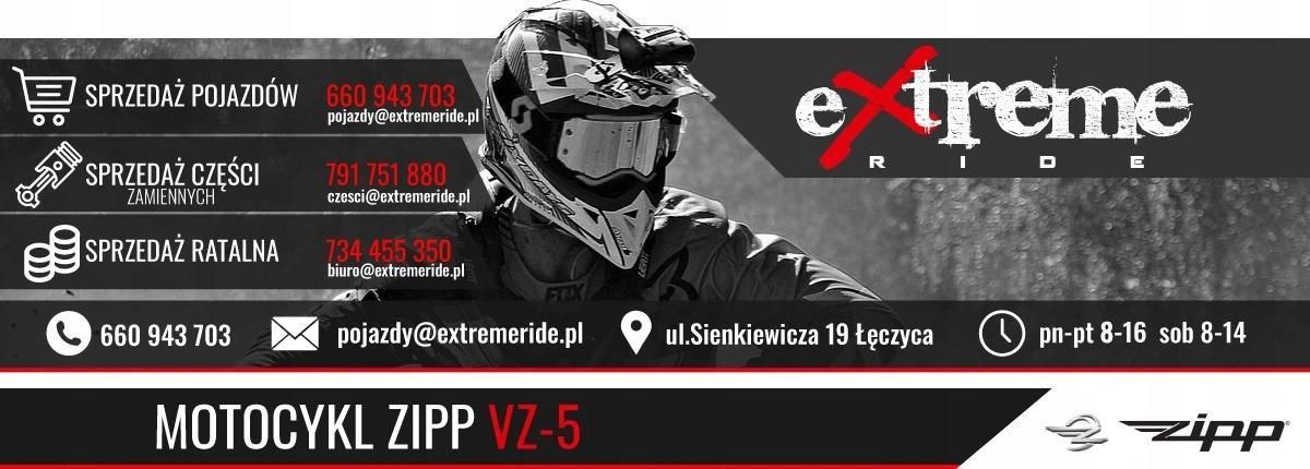 Motocykl Zipp Vz 5 Enduro Cross 125 Kufry Gratis Opinie I Ceny Na