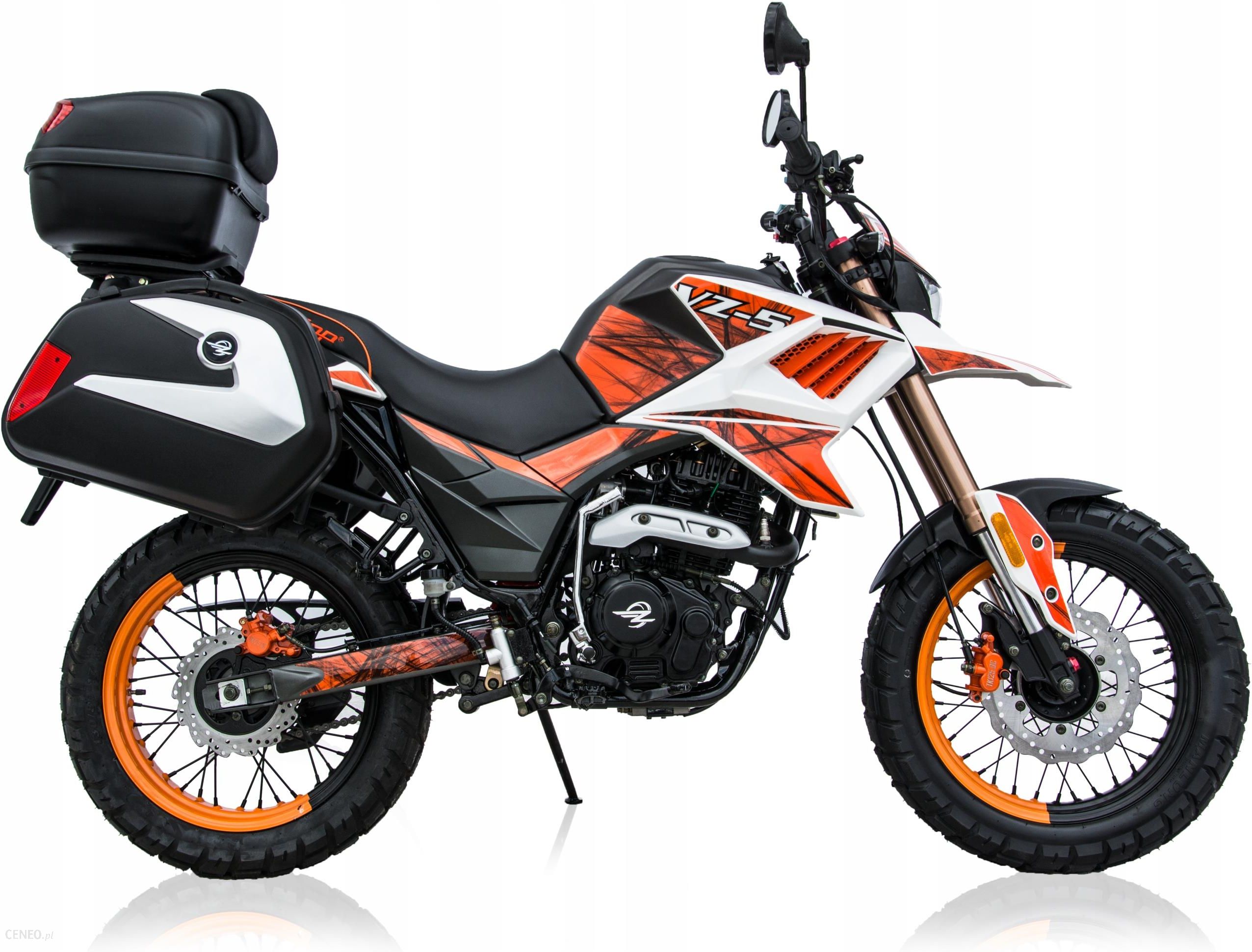 Motocykl Zipp Vz 5 Enduro Cross 125 Kufry Gratis Opinie I Ceny Na Ceneo Pl