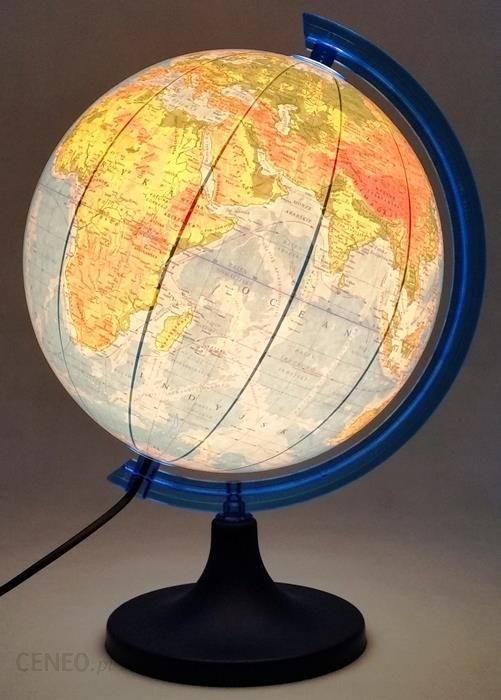 Globus 250 Fizyczny Podświetlany