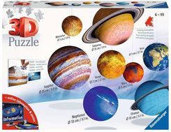 Ravensburger Puzzle 3D Układ Planet 116683