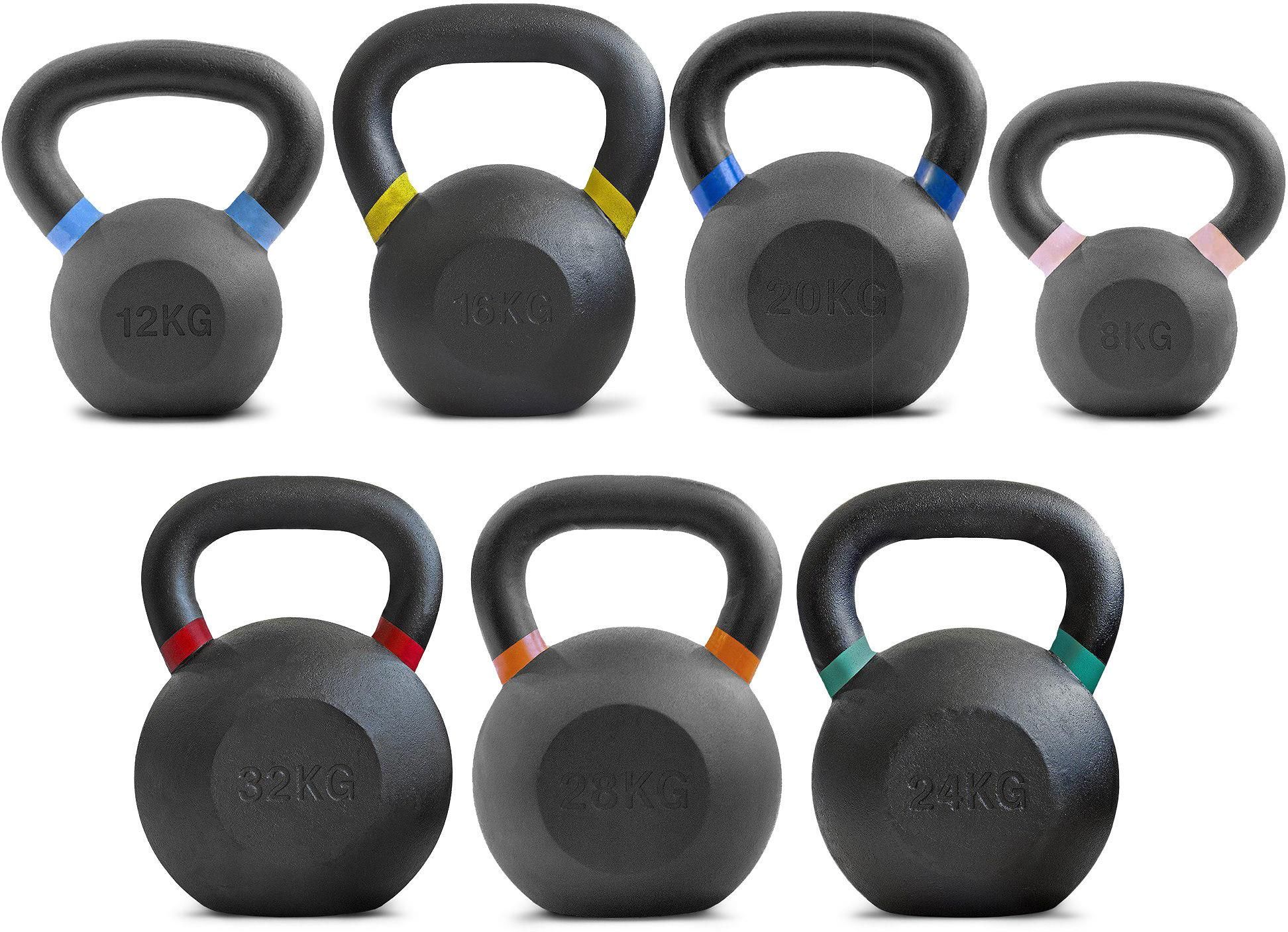 Thorn+Fit Zestaw Kettlebell Color Coded 832Kg Hantle Kettlebell
