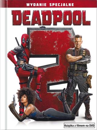 Deadpool 2 (wydanie książkowe) + komiks DVD