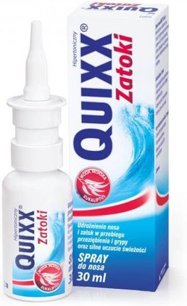 Quixx Zatoki Hipertoniczny Spray 30Ml