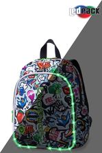 Coolpack Plecak szkolny Bobby LED Graffiti 22592CP A23201