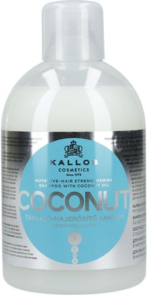Kallos Coconut Odżywczo Wzmacniający Szampon Do Włosów Z Olejkiem Kokosowym 1000Ml