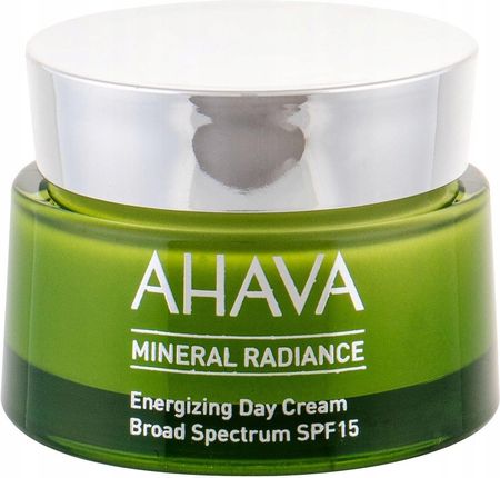 Krem Ahava Mineral Radiance energizujący SPF 15 na dzień 50ml