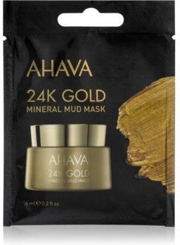 Ahava Mineral Mud 24K Gold mineralna maseczka błotna z 24-karatowym złotem 6ml