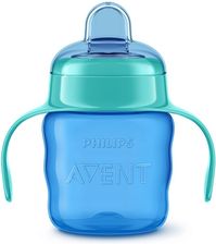 Zdjęcie PHILIPS AVENT Kubek 200 ml niebieski z ustnikiem 6m+ SCF551/05 - Wąchock