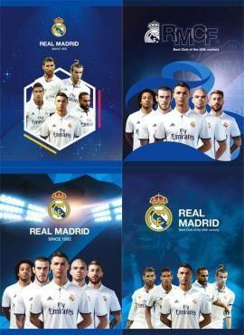 Astra Zeszyt A5 W Kratkę 16 Kartek Real Madrid 20Szt. 